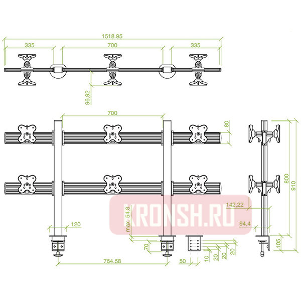 ErgoFount TBBS-1200C