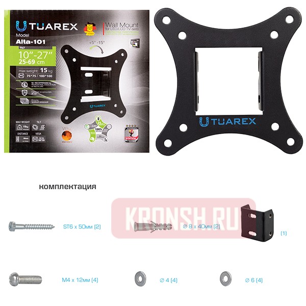 кронштейн для телевизора Tuarex Alta-101