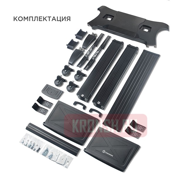 Мобильный стенд Onkron TS2811 (чёрный) 