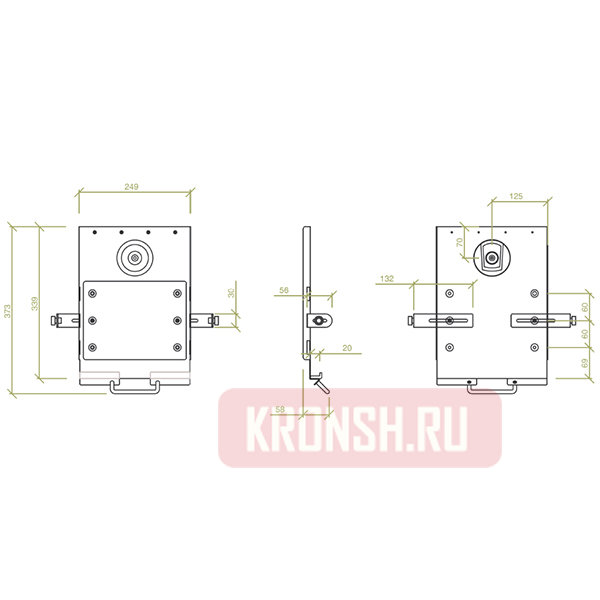 Крепление ErgoFount AS04