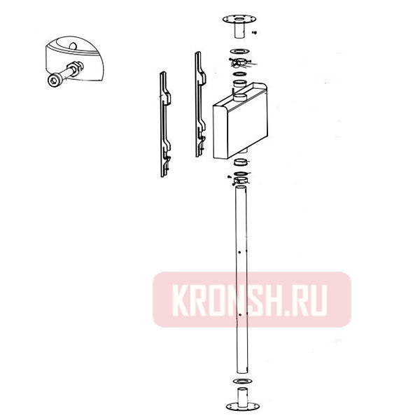 Распорный кронштейн ARTKRON INLINE 3046 