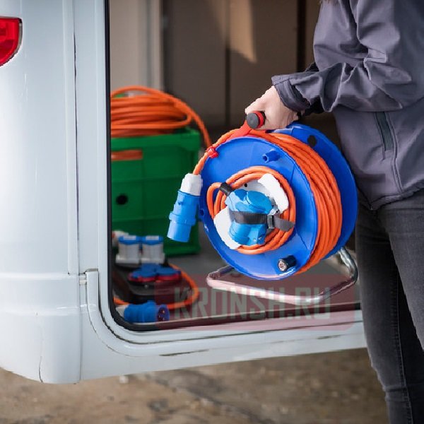 Удлинитель CEE на катушке Brennenstuhl (1 розетка, 25 м), 1182470100