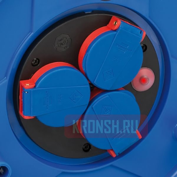 Удлинитель на катушке Brennenstuhl (3 розетки, 25 м) 1209050