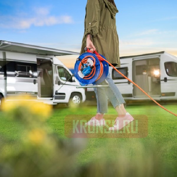 Удлинитель CEE на катушке Brennenstuhl (3 розетки, 25 м), 1182690100