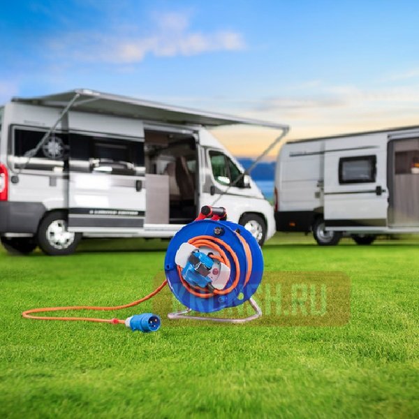 Удлинитель CEE на катушке Brennenstuhl (3 розетки, 25 м), 1182690100