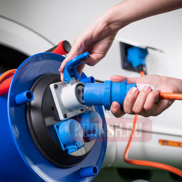 Удлинитель CEE на катушке Brennenstuhl (3 розетки, 25 м), 1182690100